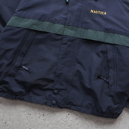 Nautica Reversible Plaid Fleece Jacket – 90s (XXL)