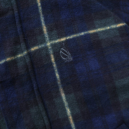 Nautica Reversible Plaid Fleece Jacket – 90s (XXL)