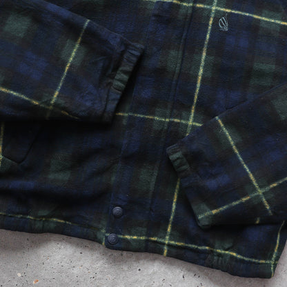Nautica Reversible Plaid Fleece Jacket – 90s (XXL)