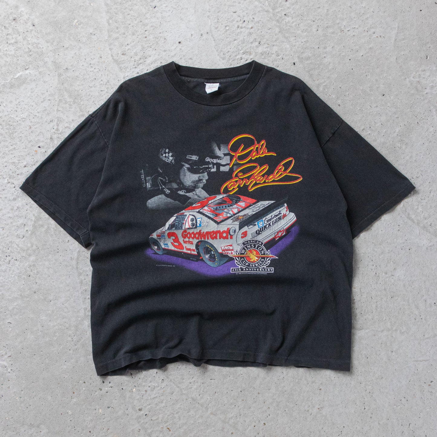 Vintage 1995 Dale Earnhardt Winston Cup NASCAR Tee - XL - AL Vintage