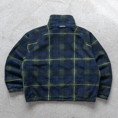 Nautica Reversible Plaid Fleece Jacket – 90s (XXL)