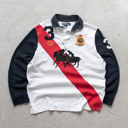 Polo Ralph Lauren Equestrian Rugby Shirt – 2000s (L)