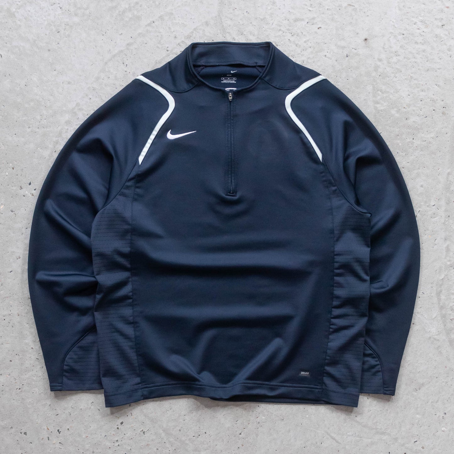 Nike Total 90 Football 1/4 Zip Drill Top - 2000s (M)