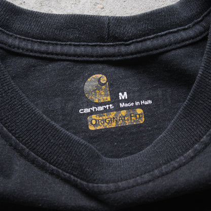 Vintage 2000s Carhartt Logo Tee - M