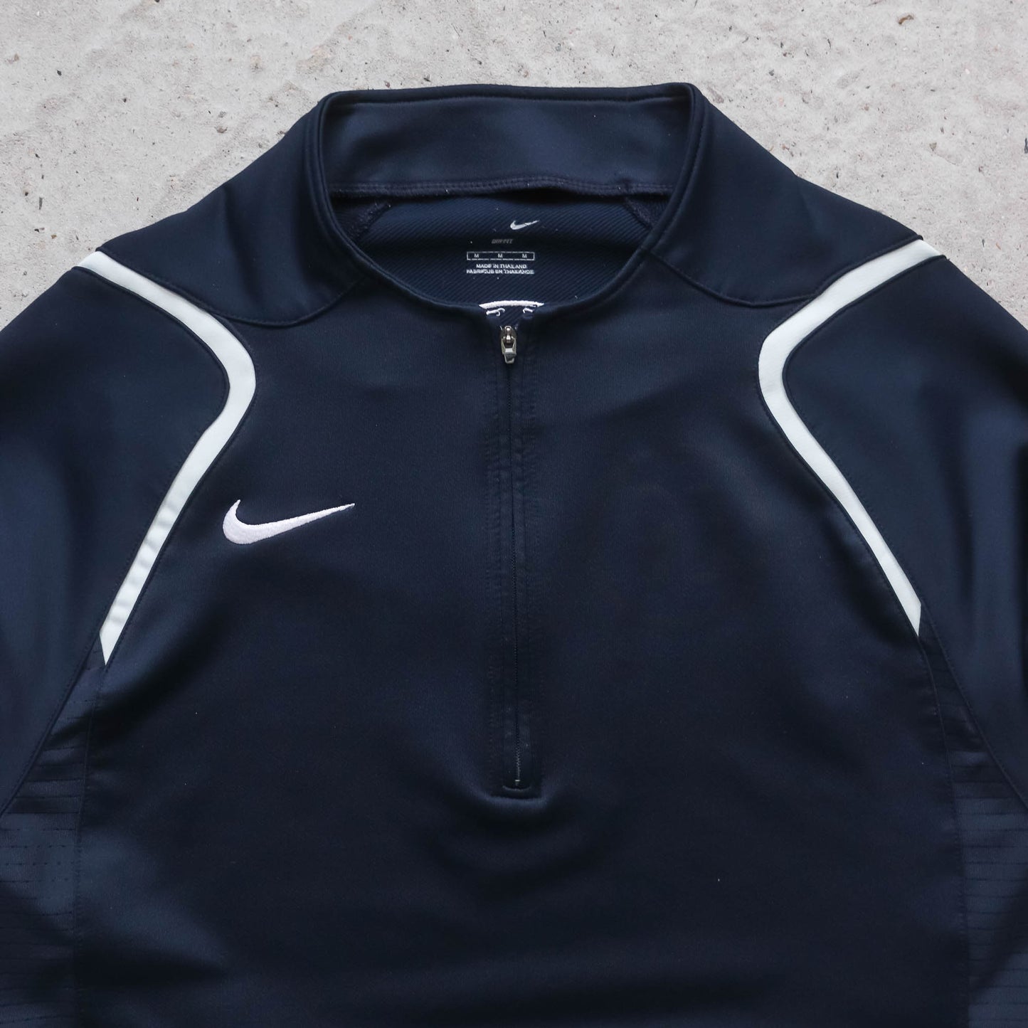 Nike Total 90 Football 1/4 Zip Drill Top - 2000s (M)