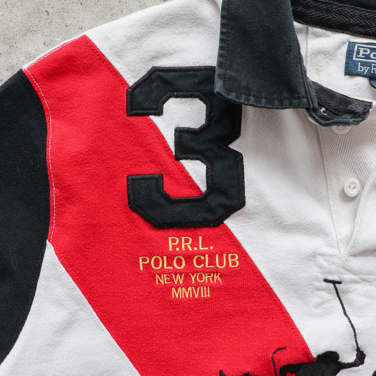 Polo Ralph Lauren Equestrian Rugby Shirt – 2000s (L)