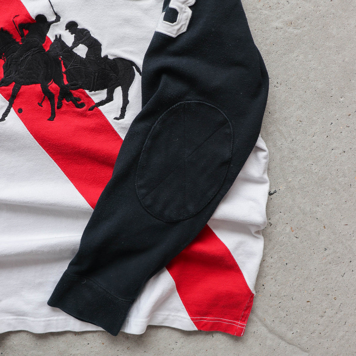 Polo Ralph Lauren Equestrian Rugby Shirt – 2000s (L)