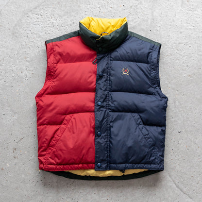 Tommy Hilfiger Big Flag Puffer Vest – 90s (M)