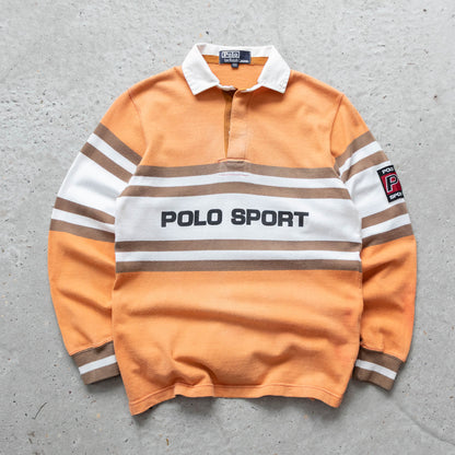 Polo Sport Ralph Lauren Spellout Rugby Shirt – 90s (S)