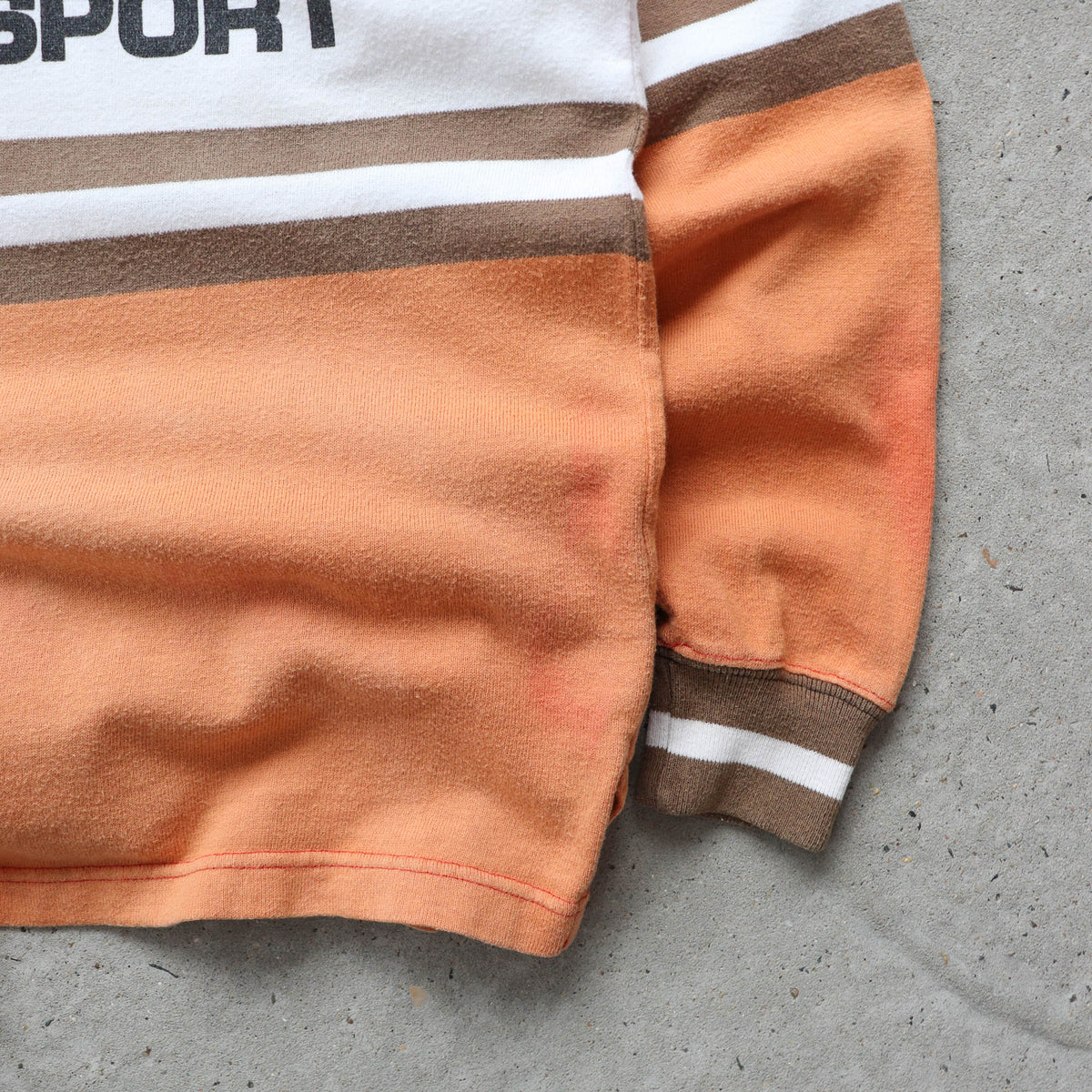 Polo Sport Ralph Lauren Spellout Rugby Shirt – 90s (S)