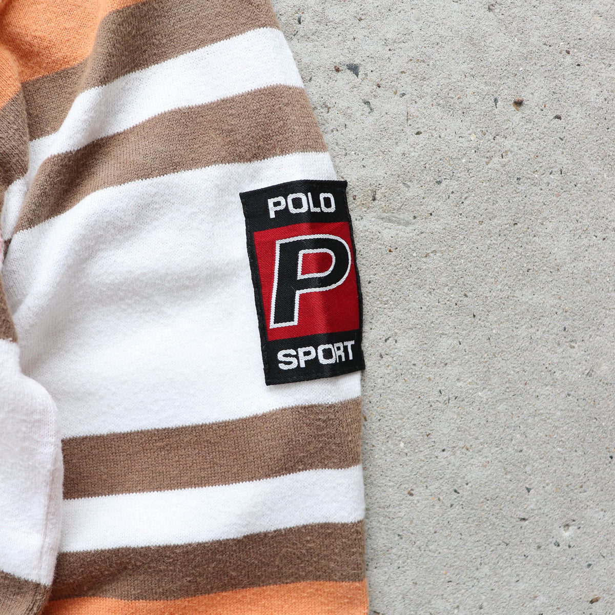 Polo Sport Ralph Lauren Spellout Rugby Shirt – 90s (S)