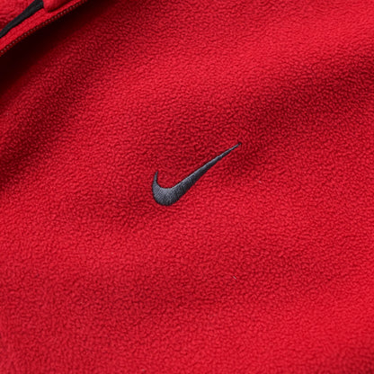 Nike Mini Swoosh 1/4 Zip Fleece Pullover - 2000s (M)