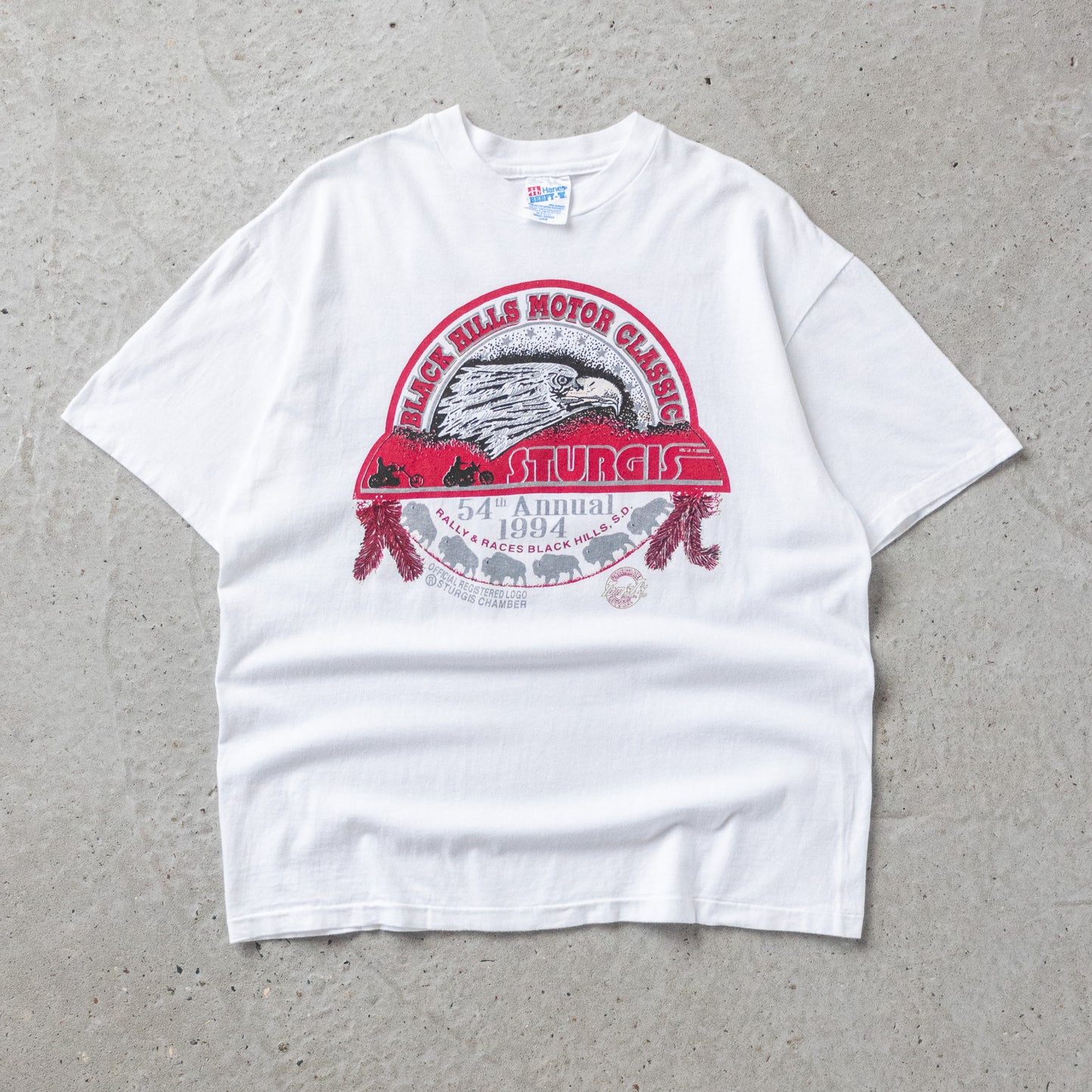Vintage 1994 Sturgis Black Hills Rally Tee - L