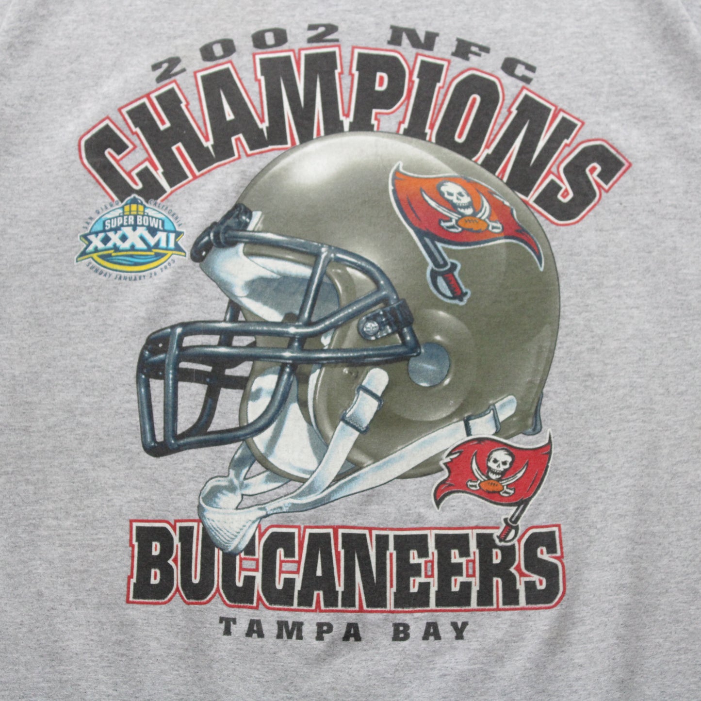 Vintage 2002 Tampa Bay Buccaneers NFL Tee - XL