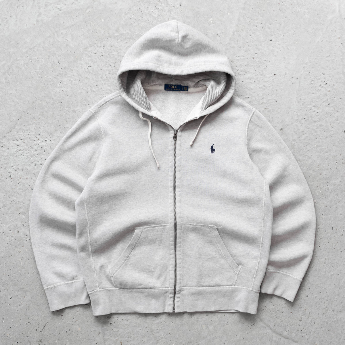 Polo Ralph Lauren Zip-Up Hoodie – 2000s (L)