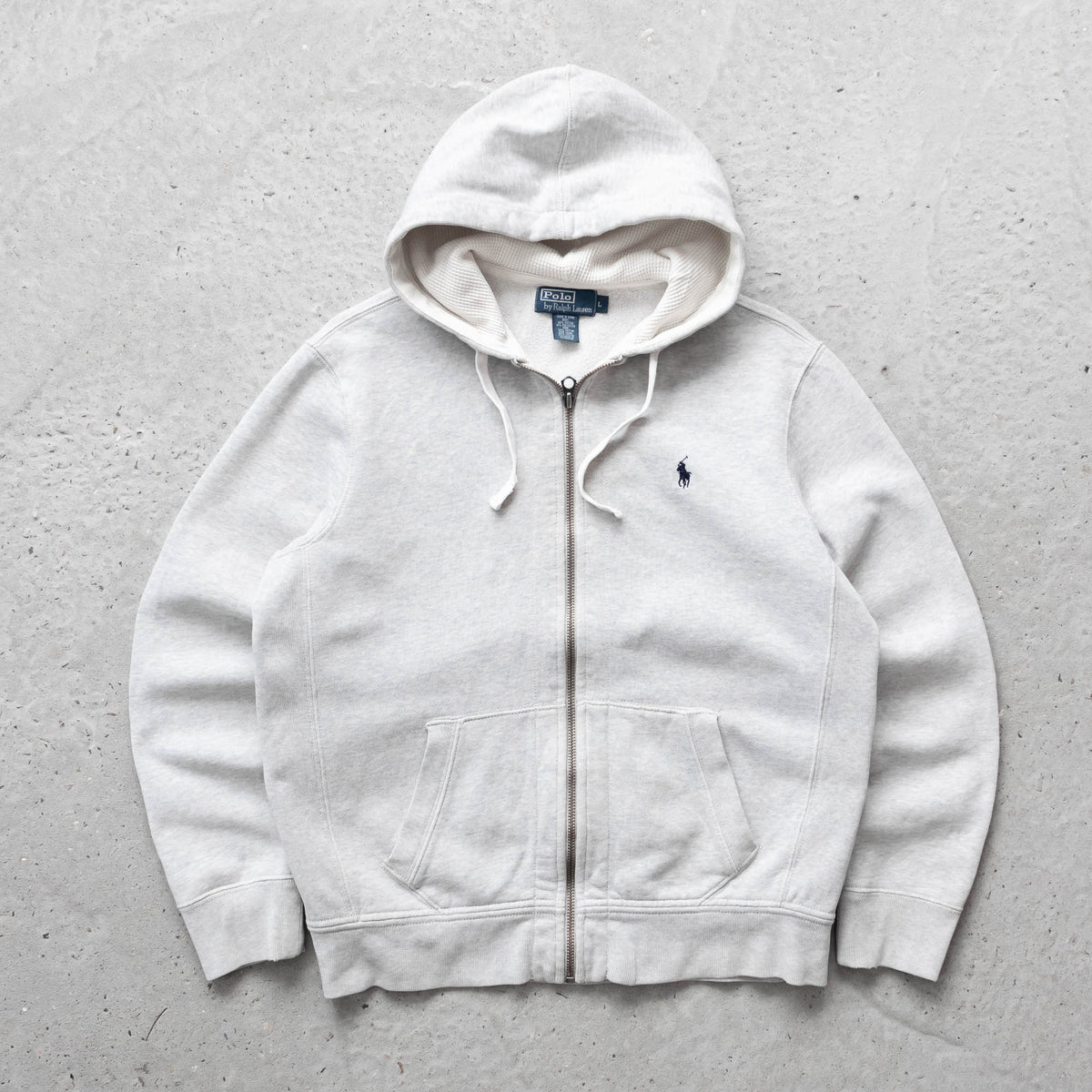 Polo Ralph Lauren Zip-Up Hoodie – 2000s (L)