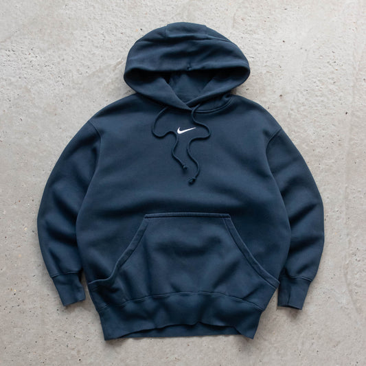 Nike Centre Swoosh Embroidered Hoodie - 2000s (S)