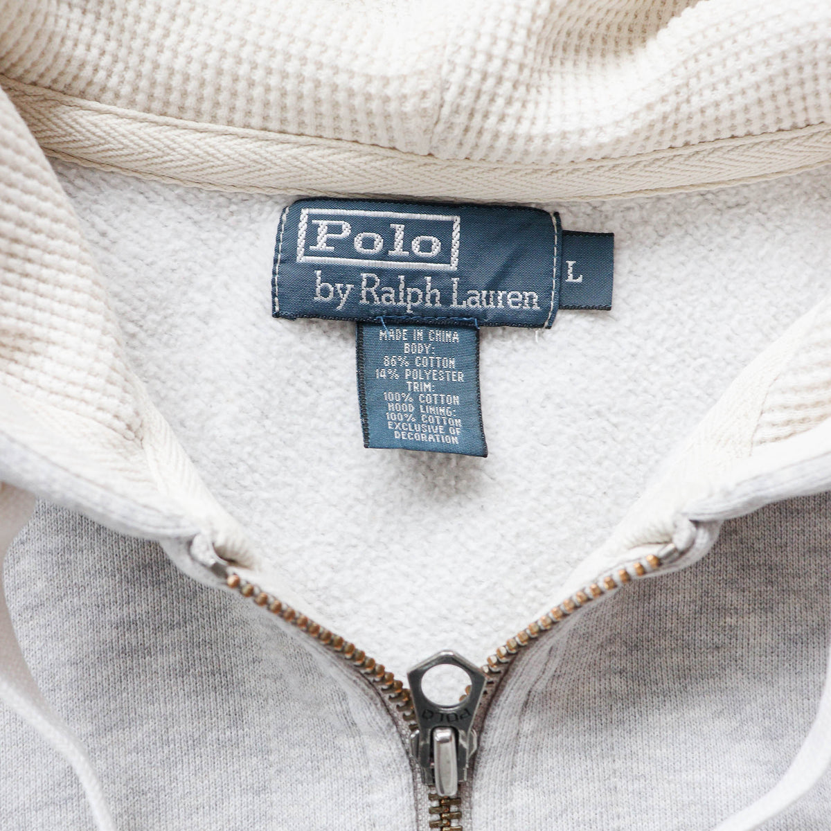 Polo Ralph Lauren Zip-Up Hoodie – 2000s (L)