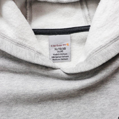 Carhartt Logo Sleeve Spellout Hoodie - 2000s (S)