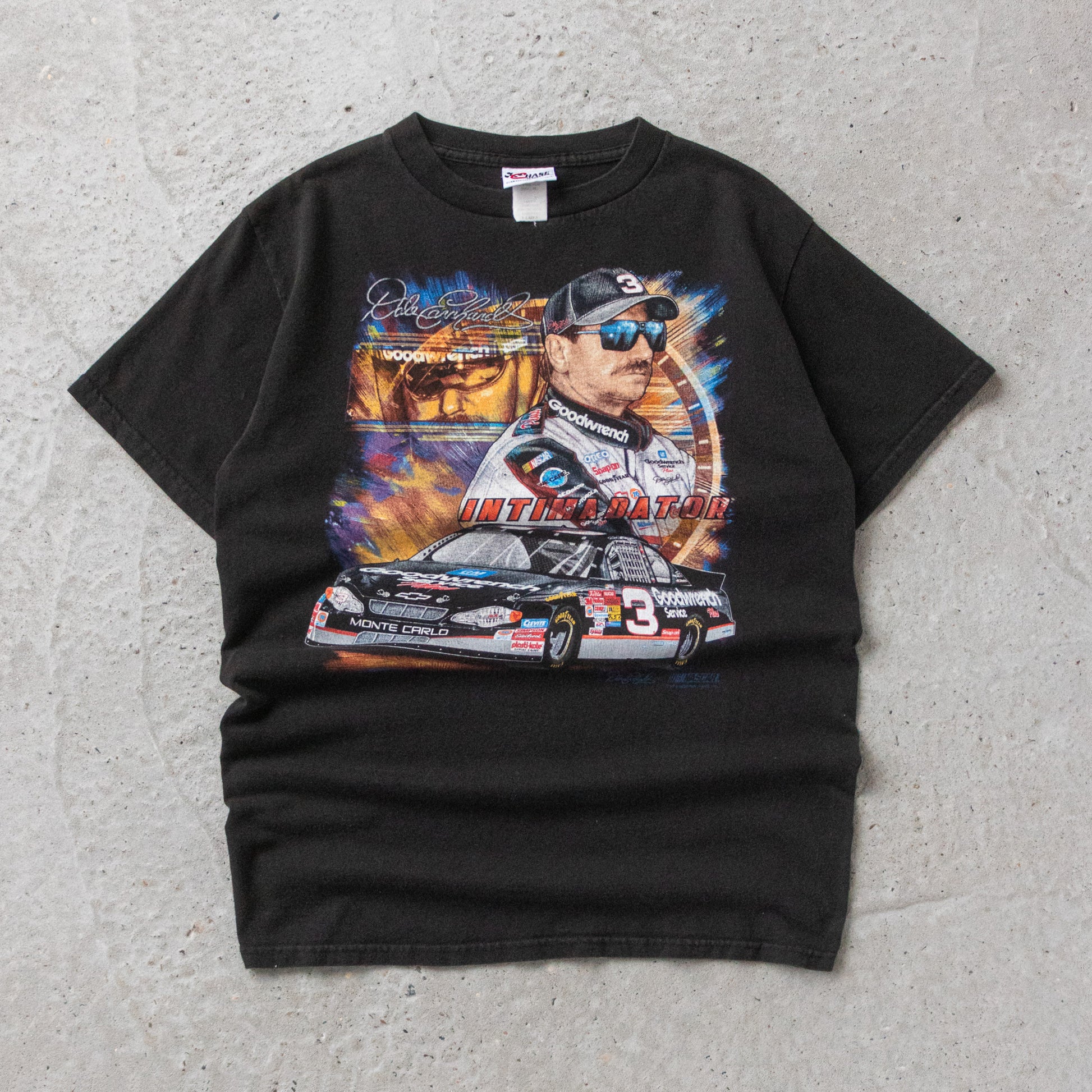 Vintage 90s Dale Earnhardt Intimidator NASCAR Tee - M - AL Vintage