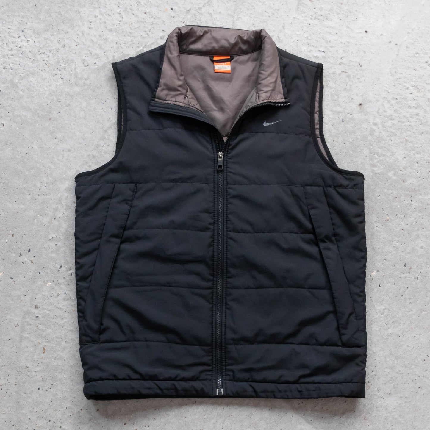 Nike Mini Swoosh Quilted Vest - 2000s (M)
