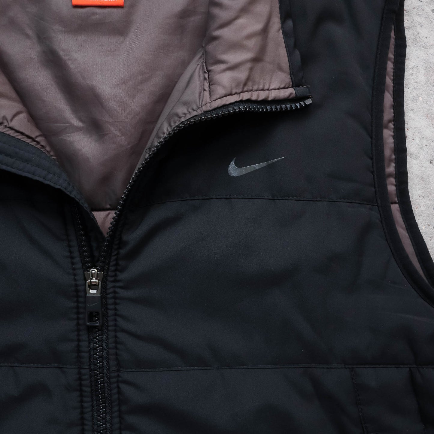 Nike Mini Swoosh Quilted Vest - 2000s (M)
