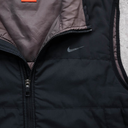 Nike Mini Swoosh Quilted Vest - 2000s (M)