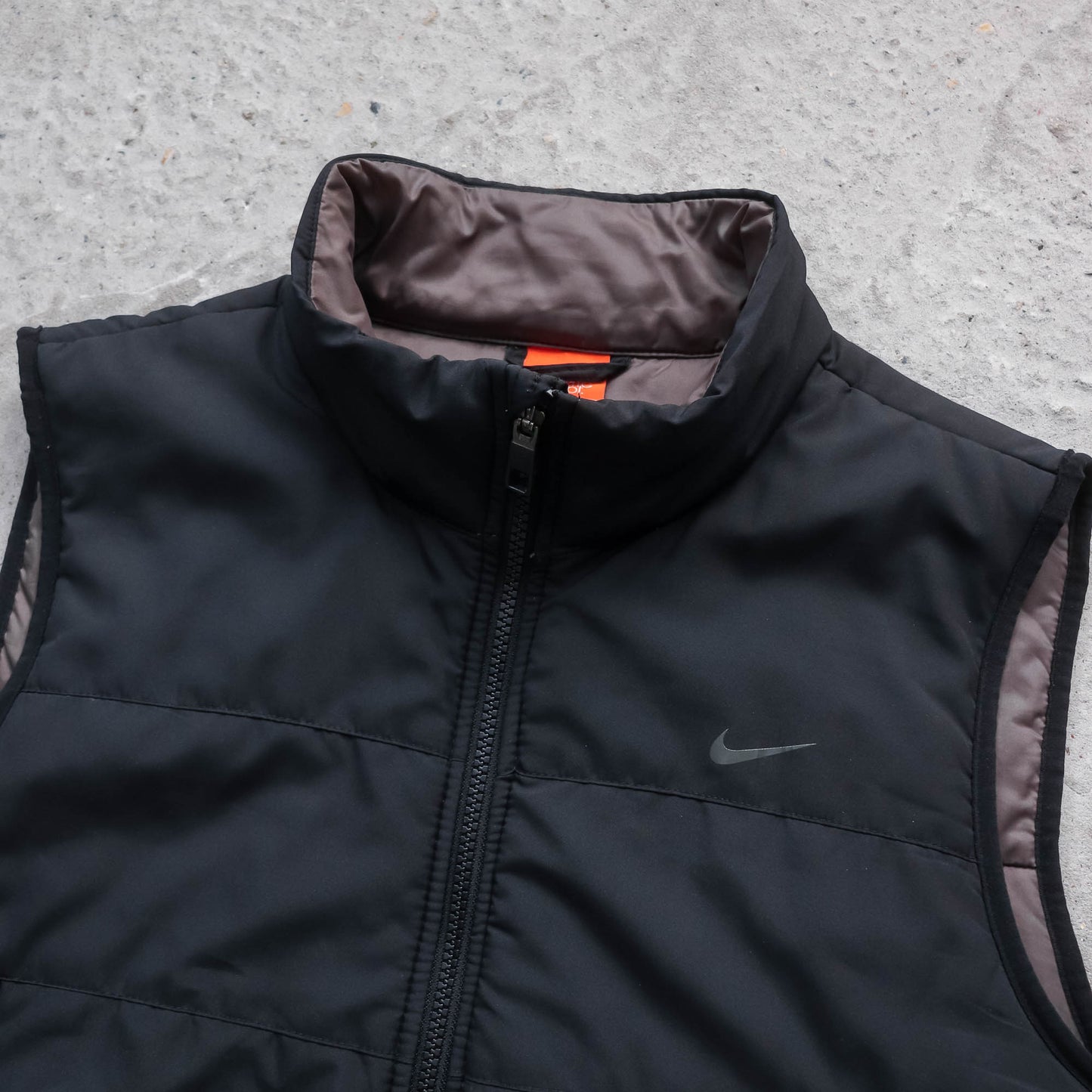 Nike Mini Swoosh Quilted Vest - 2000s (M)