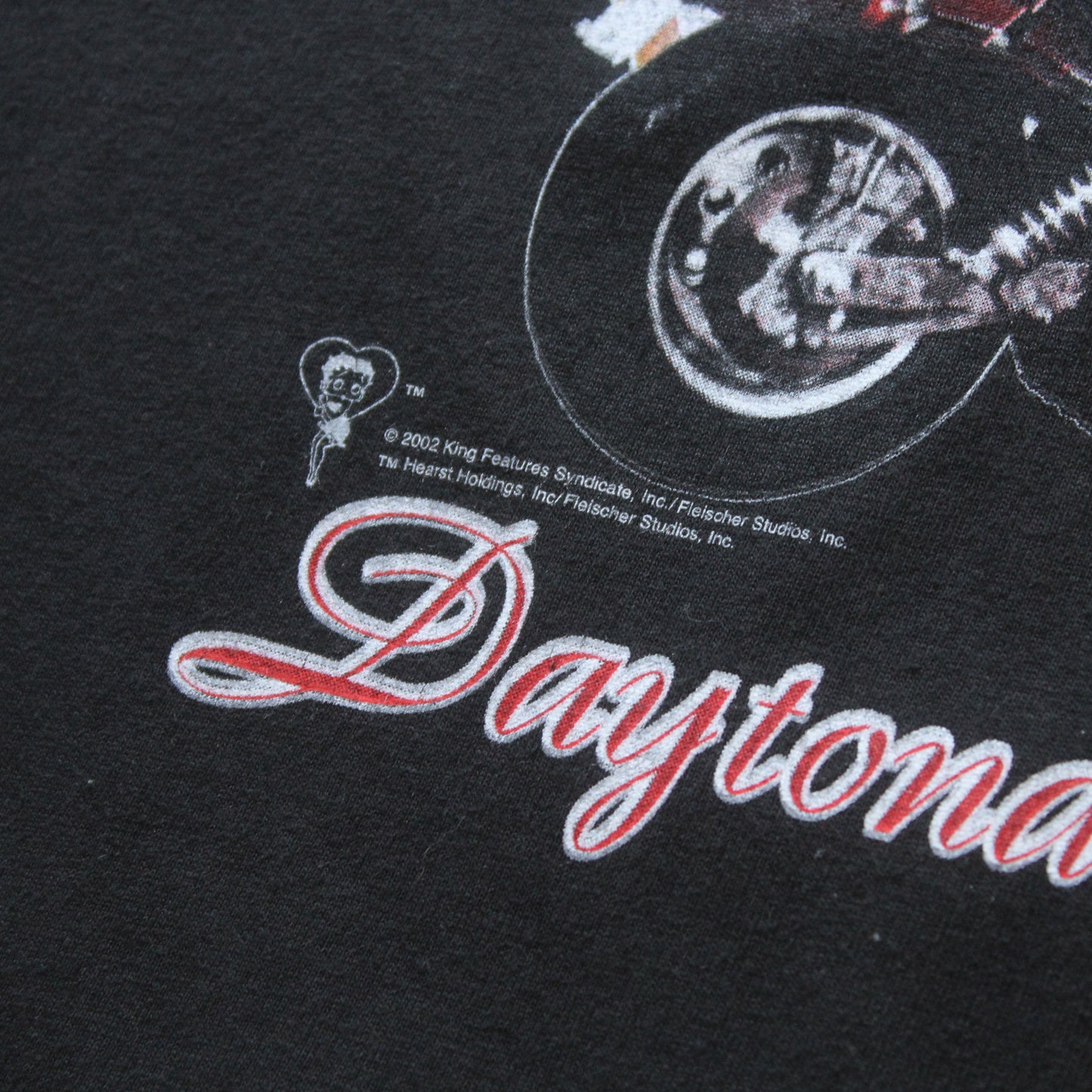 Vintage 2003 Betty Boop Daytona Bike Week Tee - M