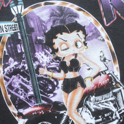 Vintage 2003 Betty Boop Daytona Bike Week Tee - M