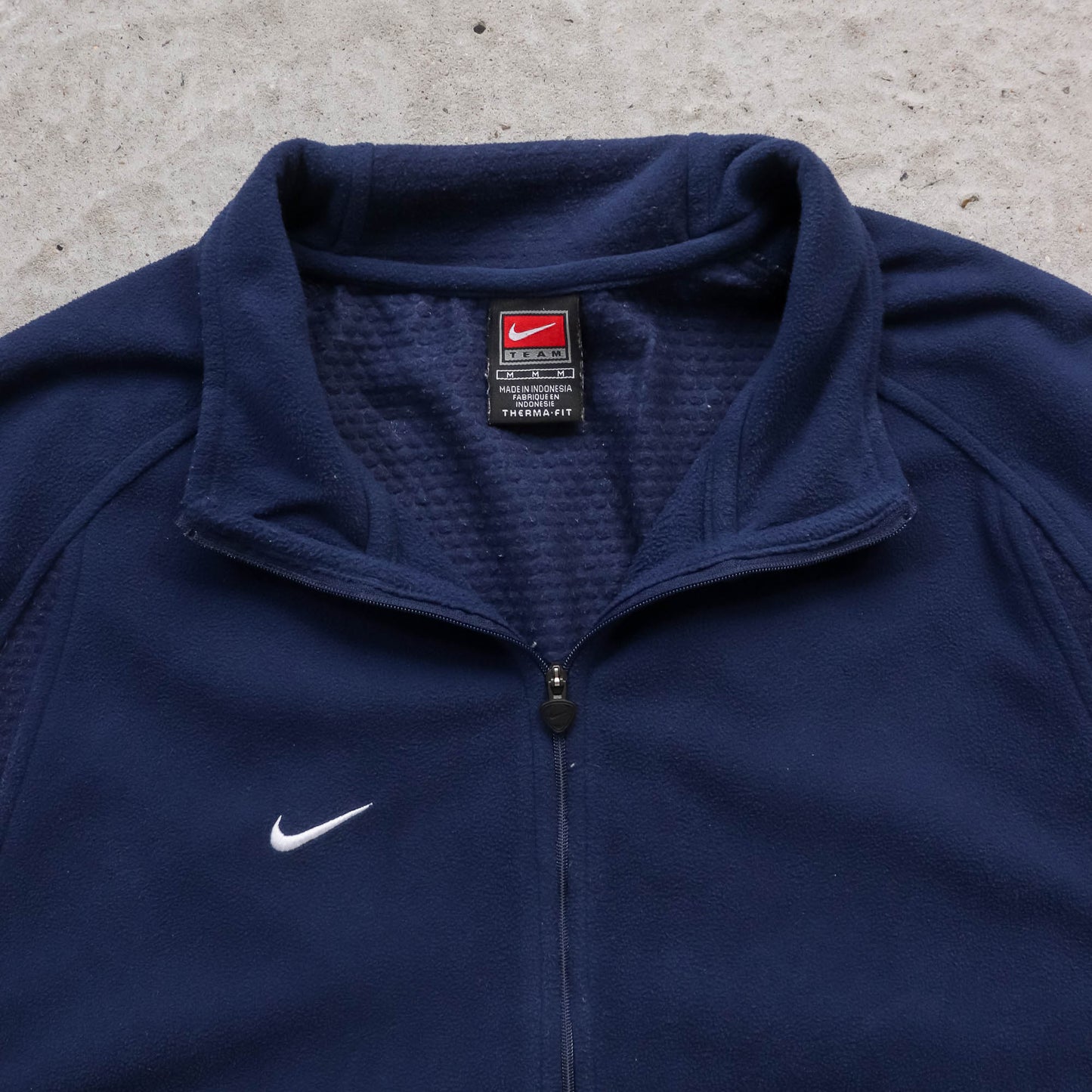 Nike Mini Swoosh 1/4 Zip Fleece Pullover - 90s (M)