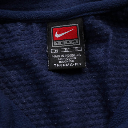 Nike Mini Swoosh 1/4 Zip Fleece Pullover - 90s (M)