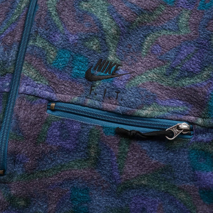Nike ACG Geometric Print 1/4 Zip Fleece Pullover - 90s (XL)