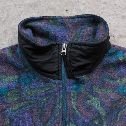 Nike ACG Geometric Print 1/4 Zip Fleece Pullover - 90s (XL)