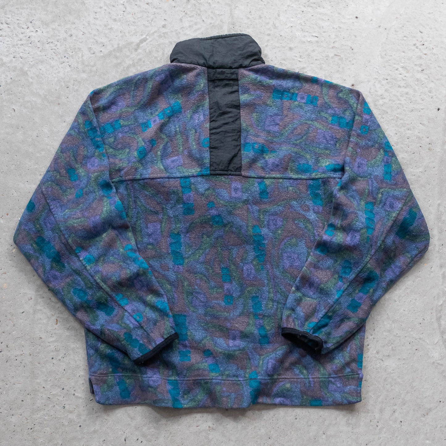 Nike ACG Geometric Print 1/4 Zip Fleece Pullover - 90s (XL)