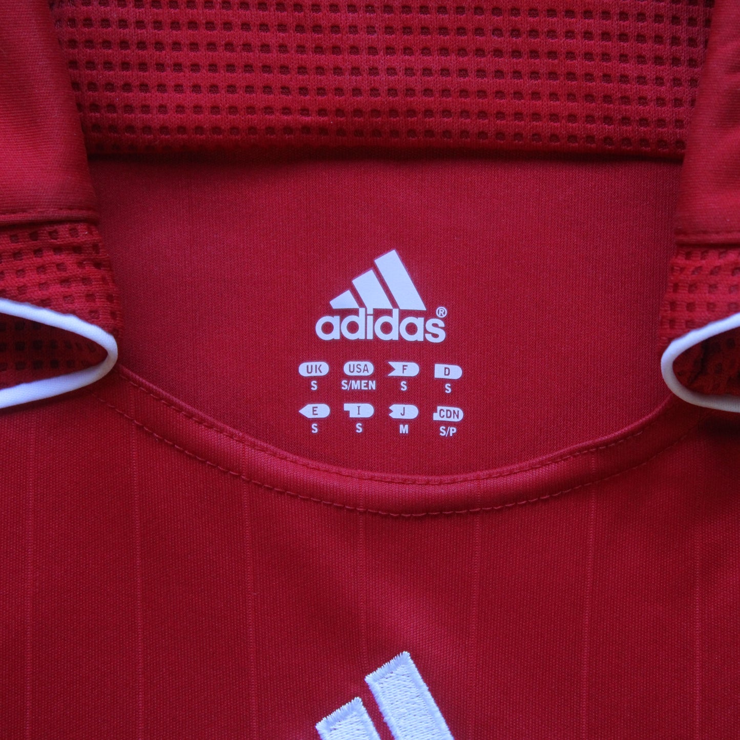 Liverpool FC 2007/08 Home Adidas Jersey - S