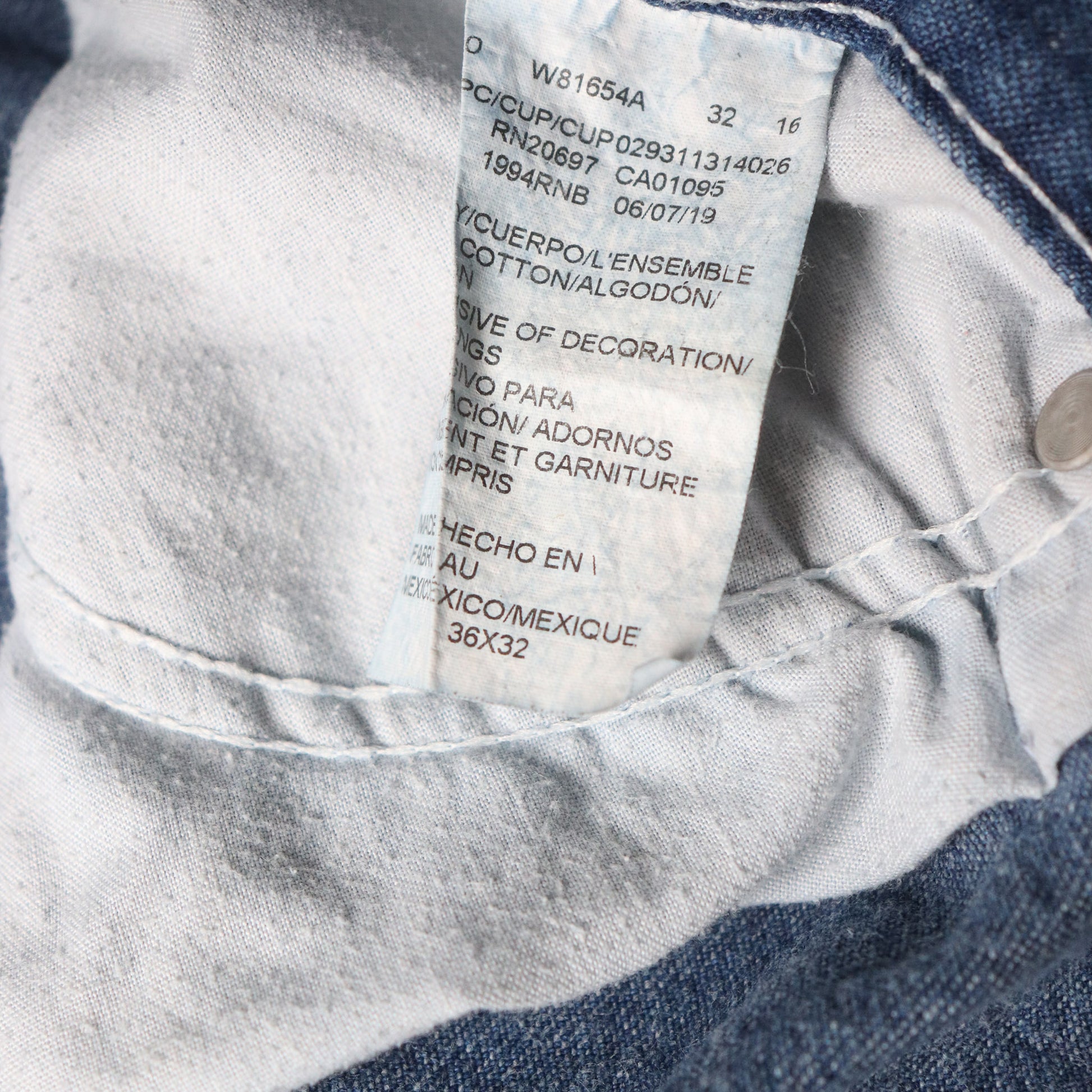 Vintage Dickies Denim Carpenter Pants - 36x32 - AL Vintage