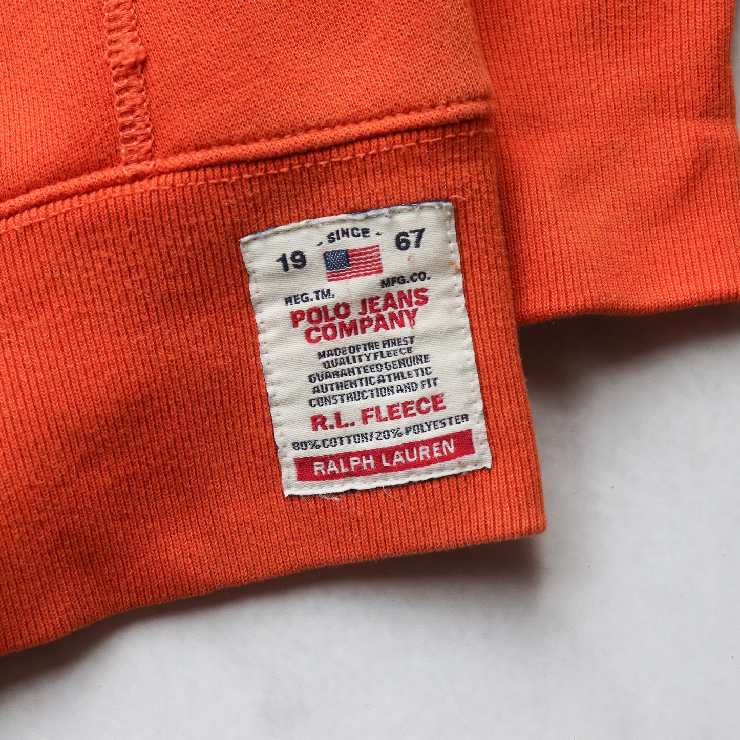 Vintage 90s Polo Jeans Ralph Lauren Hoodie - M