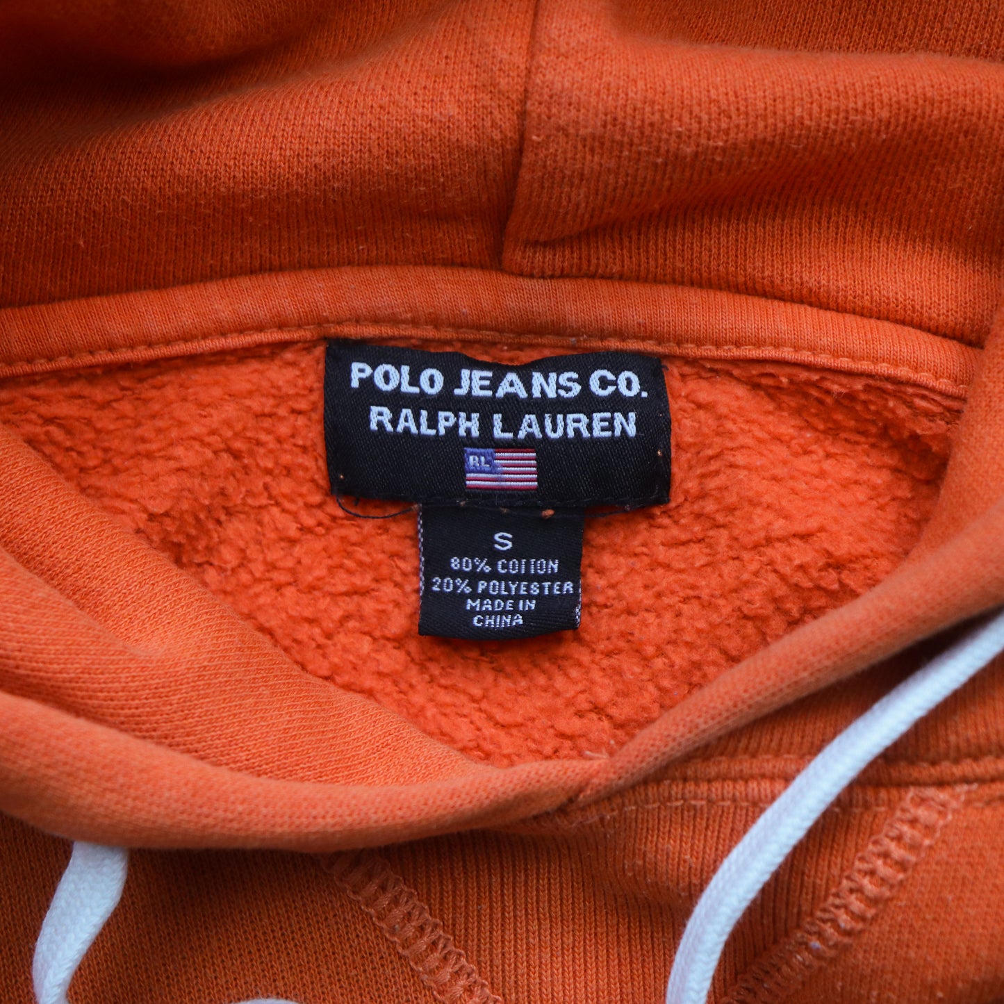 Vintage 90s Polo Jeans Ralph Lauren Hoodie - M