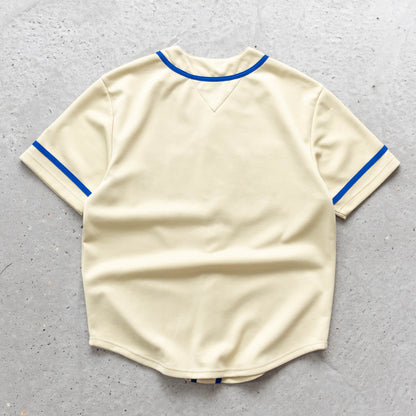 Tommy Hilfiger Spellout Baseball Jersey – 90s (M)