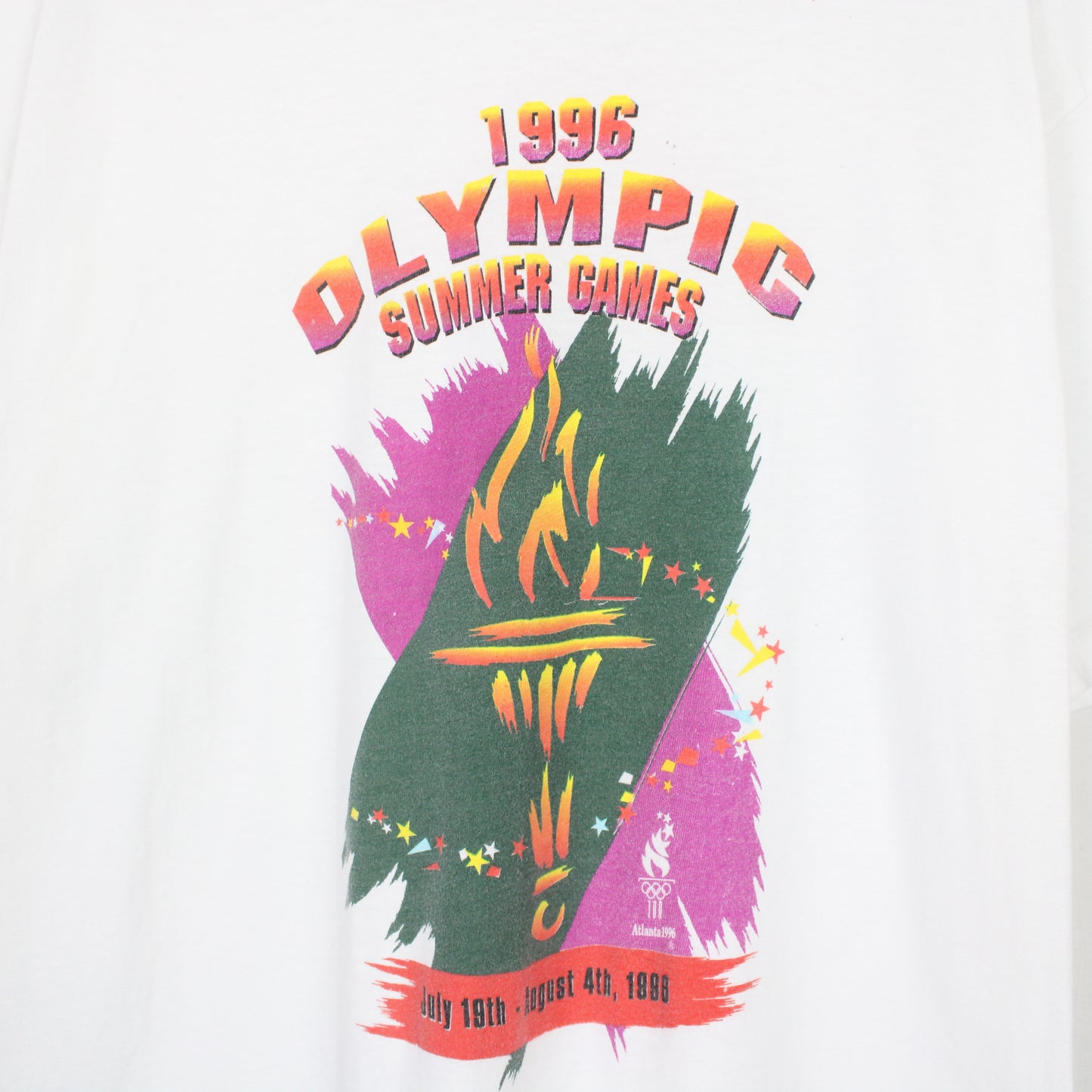 Vintage 1996 Atlanta Olympics Summer Games Tee - XL