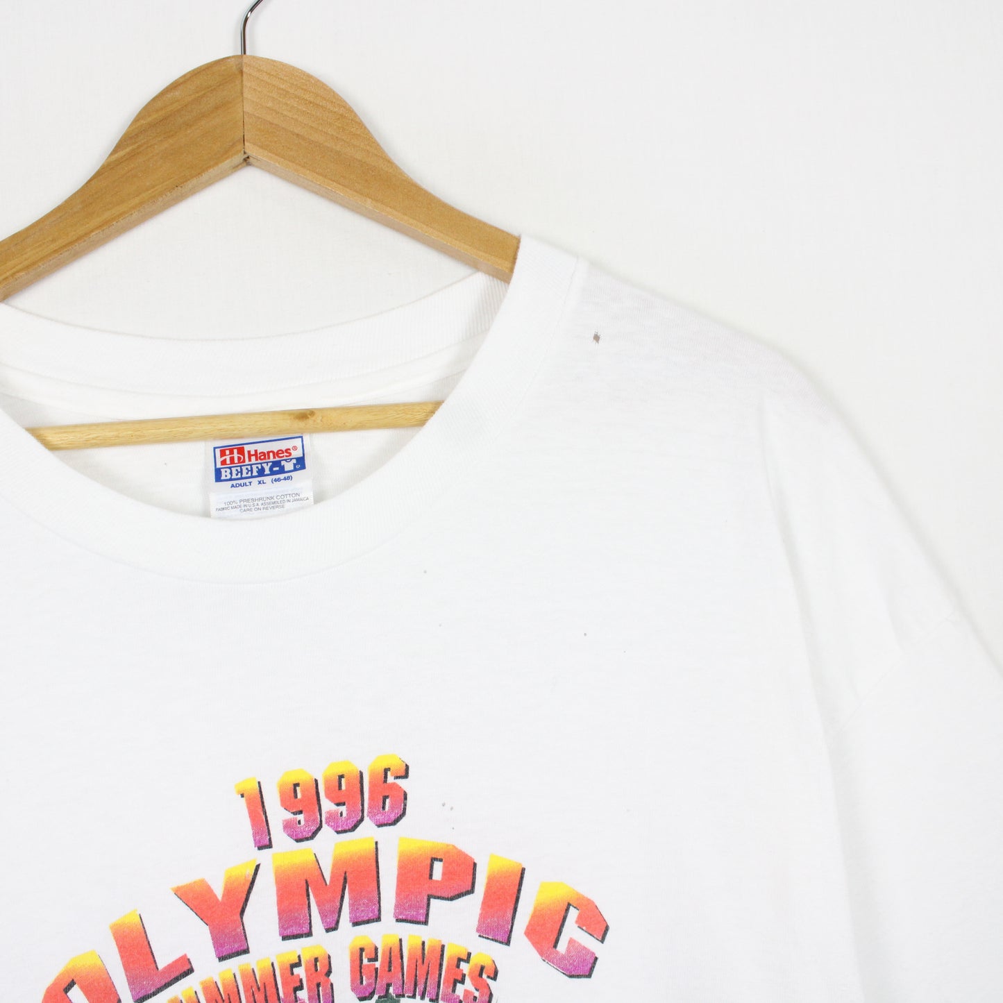 Vintage 1996 Atlanta Olympics Summer Games Tee - XL