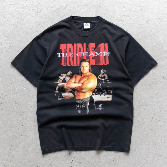 Triple H 'The Champ' WWF Tee - 1999 (L)