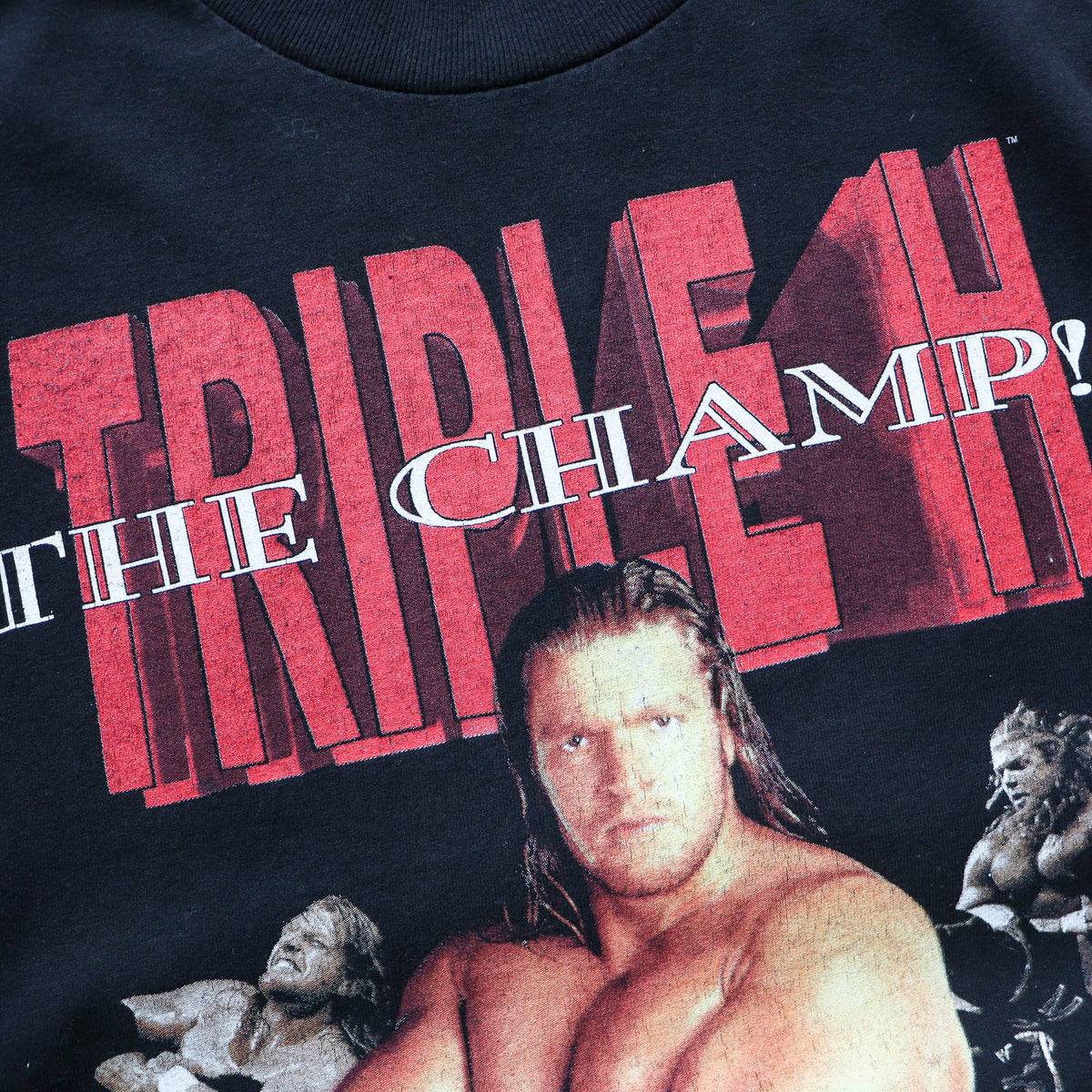 Triple H 'The Champ' WWF Tee - 1999 (L)
