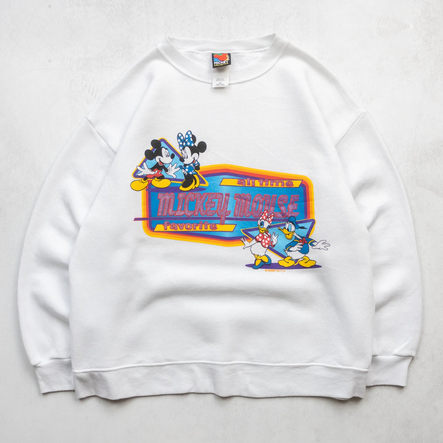 Vintage 90s Mickey Mouse Disney Sweatshirt - M
