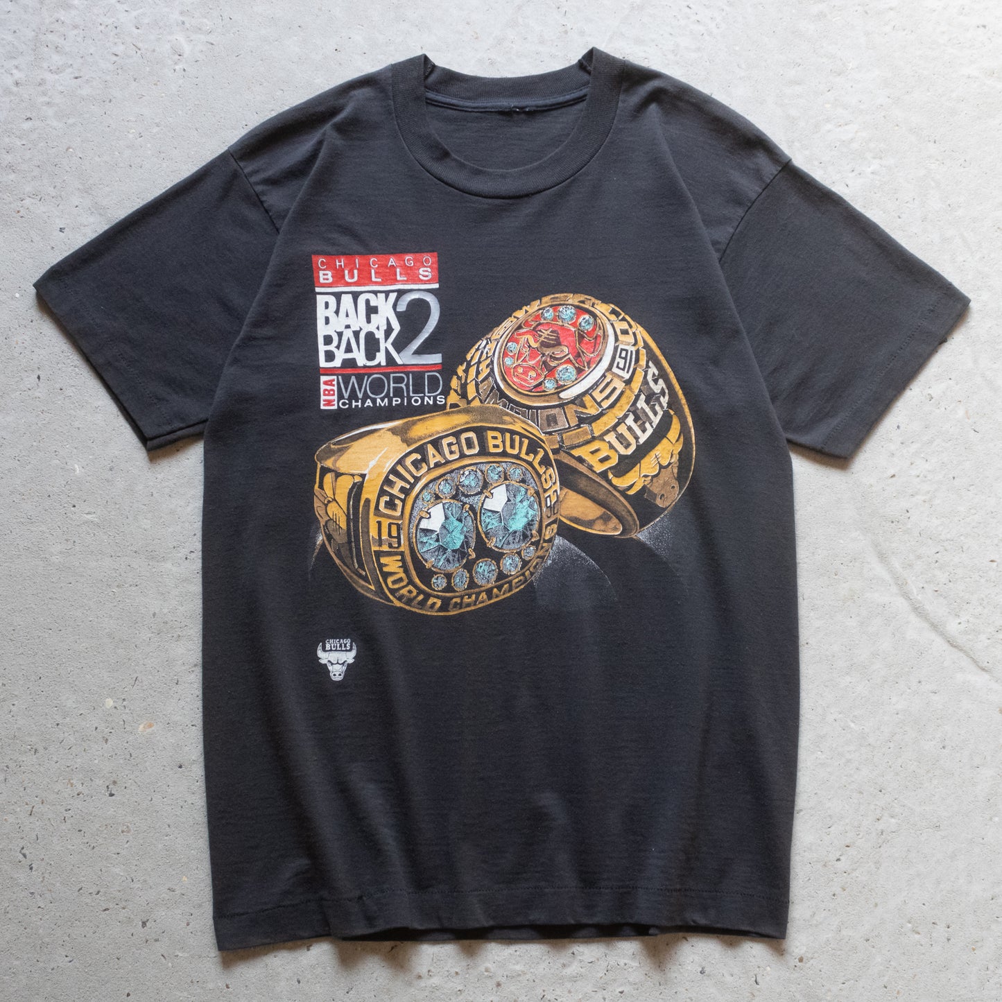 Vintage 1992 Chicago Bulls NBA Champions Tee - M