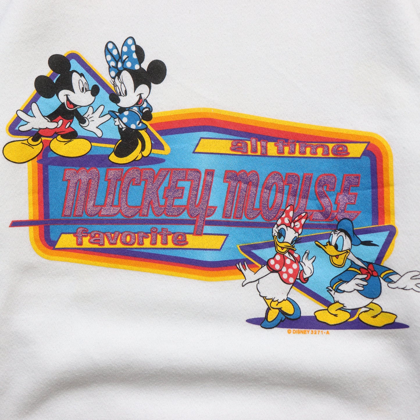 Vintage 90s Mickey Mouse Disney Sweatshirt - M