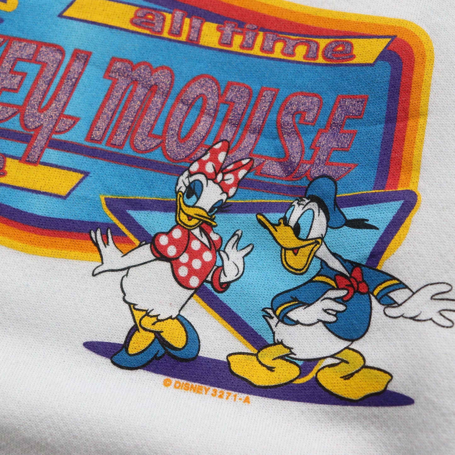 Vintage 90s Mickey Mouse Disney Sweatshirt - M