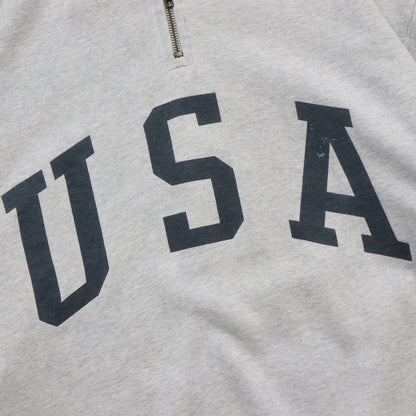 Vintage 90s Polo Sport Ralph Lauren USA 1/4 Zip Sweatshirt - L