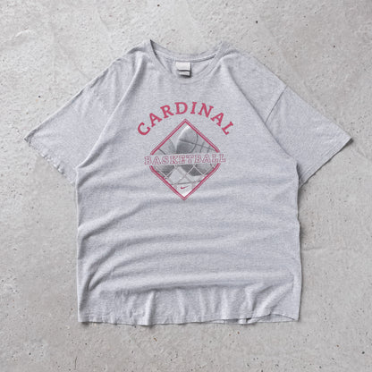 Vintage 2000s Nike Cardinal Basketball Tee - XL - AL Vintage